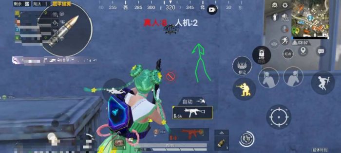 和平精英地铁挂+锁头+透视+锁血 - 多功能战术组合挂
